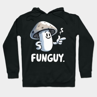 Happy Funguy Fungus (Back Print) Hoodie